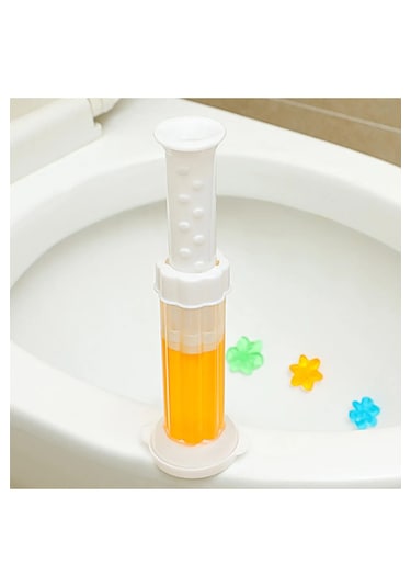 Tineke Wc Tuvalet Temizleme Jeli Klozet Blok Koku Giderici Turuncu