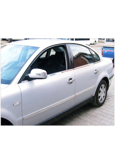 Vw Passat 3B Krom Cam Çıtası 6 Prç. 1996-2005 Arası P. Çelik