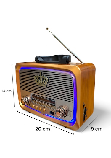 Royaltrend RT-M849 Nostajik Radyo