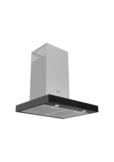 Ferre D100 Siyah T Tipi Davlumbaz