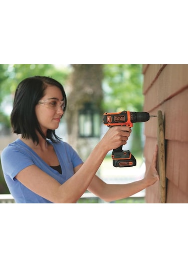 Black+Decker BDCDD12BAFC-QW 10.8V 1.5 Ah Li-ion Çift Akülü Matkap Vidalama