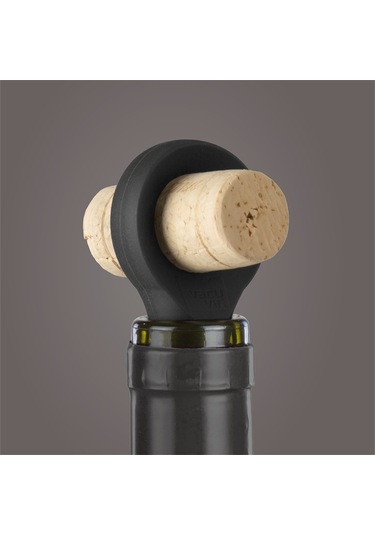 Vacu Vin Klasik Şarap Seti 4 Parça - Kutulu - Siyah