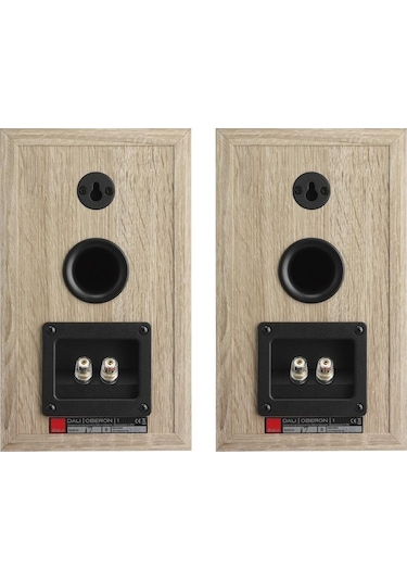 Dali Oberon 1 Raf Tipi Çift Hoparlör Meşe
