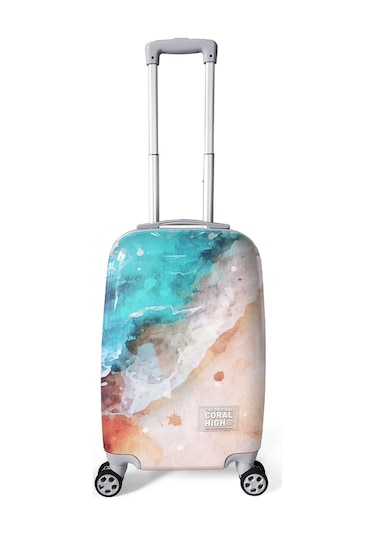 Coral High Renkli Desenli Pc 3'lü Valiz Seti 16810 Çok Renkli