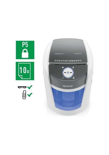 Leıtz Iq Optimax Office Mikro Kesim Evrak İmha Makinesi P5 35 L