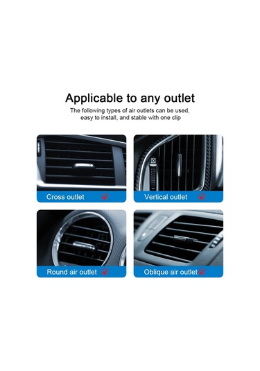 Sones R-just Hz10 Küçük Kasırga Manyetik Araç Telefonu Tutucu Karbon Fiber Siyah