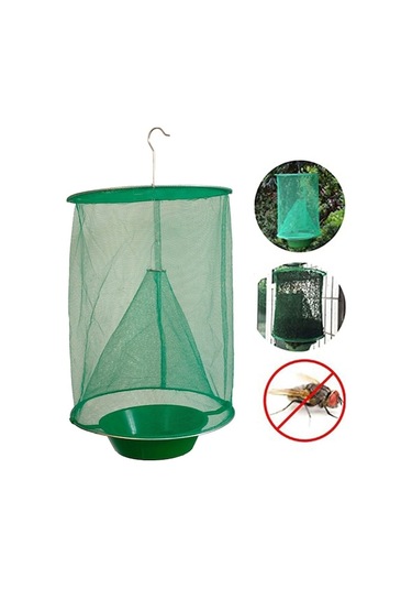 Katlanabilir Sinek Yakalayıcı - Asılı Sinek Kafesi Ve Tuzağı Saksı, Bahçe, Çiftlik Ve Meyve Bahçesi İçin