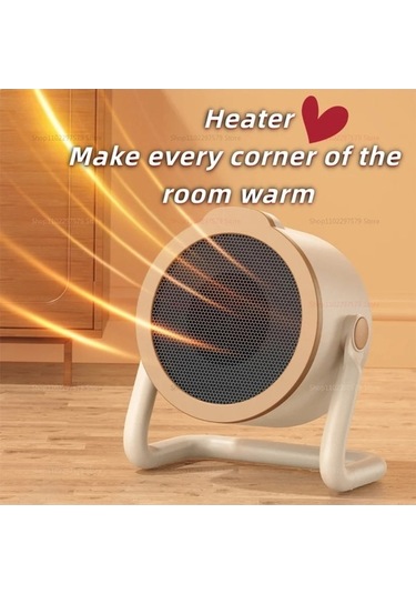 Trendooze 220v Masaüstü Taşınabilir Isıtıcı Yatak Odası Ofis Yurt Koyu Renk Model