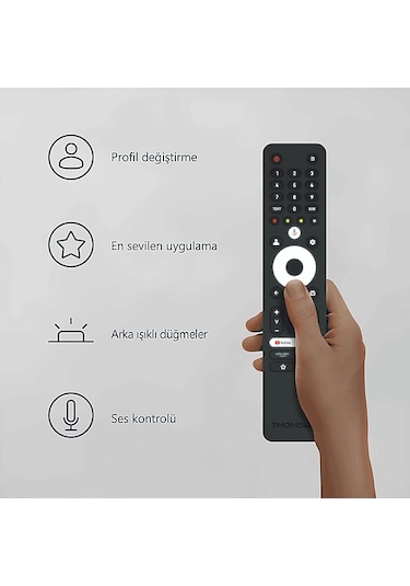 Thomson 43FG2S14 43" Uydu Alıcılı FHD Google Smart LED TV