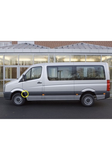VW Crafter 06-16 Sol Ön Teker Arkası Plastik Kaplama 2E1853535CE