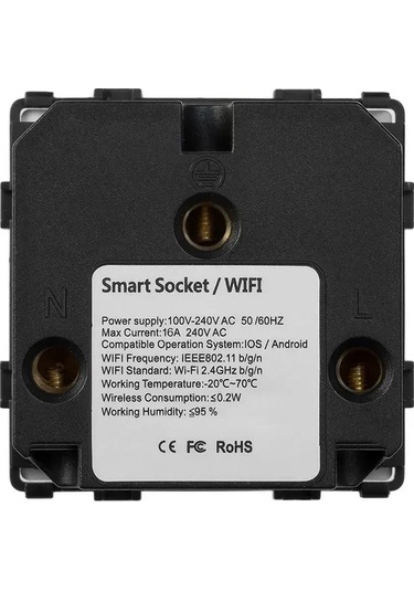 Qingmipy Akıllı Wifi Zamanlayıcılı Priz - Tuya Uyumlu, Ses Kontrollü Ev Otomasyonu