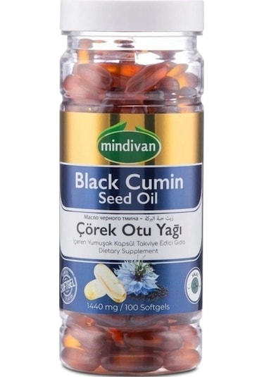 Çörekotu Yağı Softjel 1000 Mg 100 Kapsül