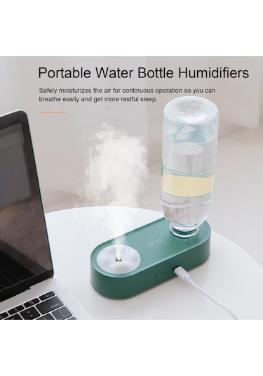 Suofeng Taşınabilir Mini Usb Şarjlı Nemlendirici Serin Buhar Seyahat Boyutu Gece Lambası 2 Ayarlı Yatak Odası Ev Ofis Hom-sf