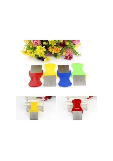 Saç Biti Tarak Fırçalar Terminatör Ince Yumurta Tozu Nit Ücretsiz Kaldırma Paslanmaz Çelik Tarak Sağlık Fırçası Saç Dökülme Malzemeleri