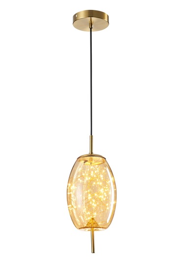 Jasper 10 Watt 3000k Eskitme Bal Camlı Tekli Peri Led Sarkıt Avize Eskitme