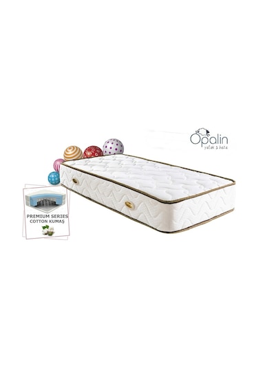 Uzunbebe 100X190 Opalin Cotton Ortopedik Yaylı Yatak 100*190 Ortopedik