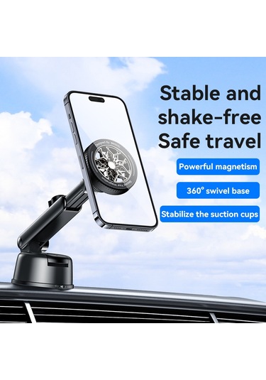 Yesıdo C266 Manyetik Araç Kontrol Paneli Telefon Tutucu Vantuz Dağı Cep Telefonu Standı