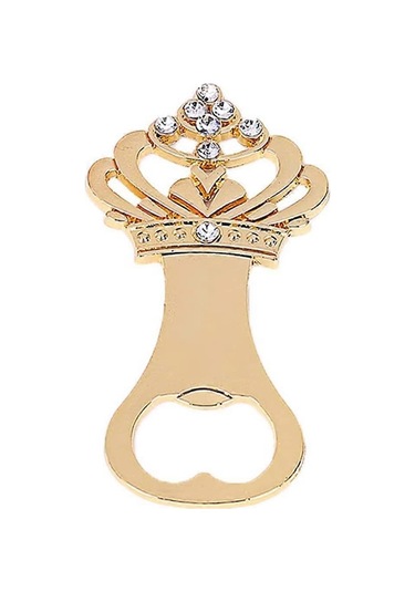 Altın Taç Şişe Açacağı Çinko Alaşımlı Bira Şişe Açacağı Metal Tirbuşon Taşınabilir Ev Mutfak Aksesuarları Diğer