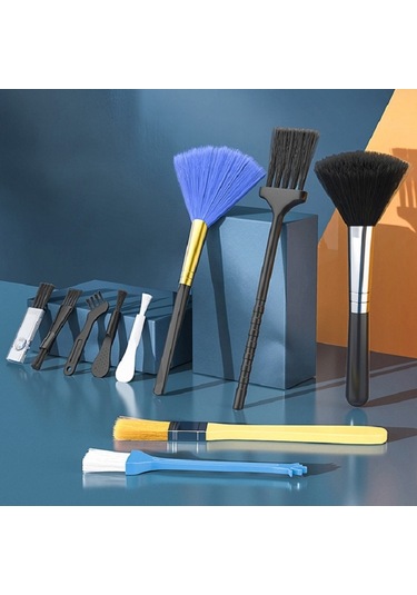 Bilgisayar Telefon Klavye Fente Toz Temizleme Fırça Seti Optik