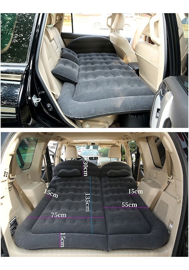 Suv Minivan Şişme Araba Yatağı Kamp Yatağı Hava Kompresörü
