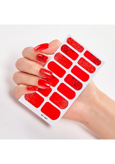 Leezsingsertleştirilmiş Jel Oje Şeritleri Etiketleri, Yapışkanlı Tam Sarma Jel Tırnak Sanatı Etiketi, Tırnak Törpüsü Ve Çubuklu Su Geçirmez Jel Tırn-130