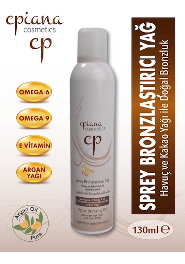 Cpiana Sprey Bronzlaştırıcı Argan Yağlı 130ml