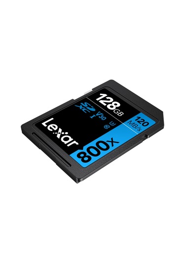 Lexar BLUE Series 128 GB High-Performance 800x UHS-I SDXC Hafıza Kartı