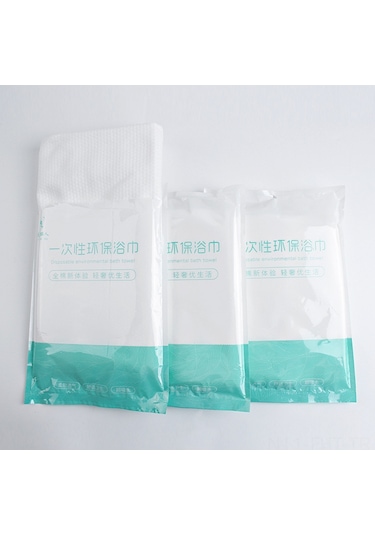 Hangfox Seyahat İçin Tek Kullandım Büyük Kalın Hızlı Kuruyan Su Emici Bağımsız Paketli Pamuklu Havlu Seti 1 Banyo Havlusu + 1 Yüz Havlusu Diğer