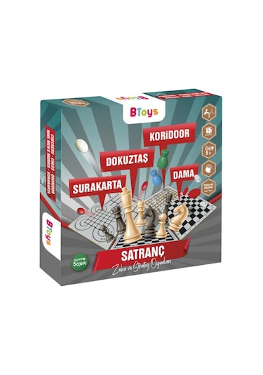 Btoys Satranç Zeka Ve Strateji Oyunları 325760