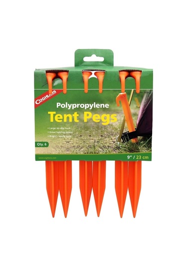 Coghlan's Polipropilen Çadır Kazığı 23 CM 6'lı Çok Renkli