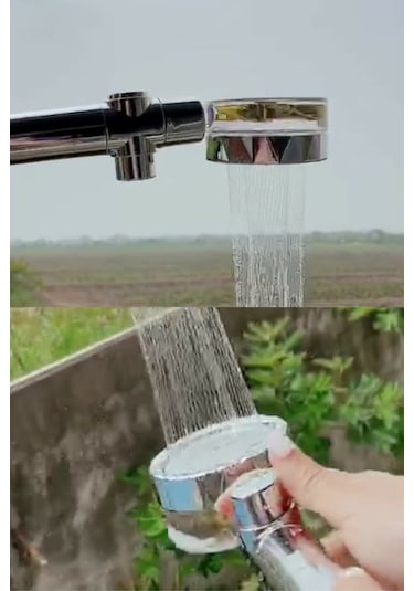 Yayke 360 Derece Dönebilen Aç Kapa Su Tasarruflu Duş Başlığı Diğer