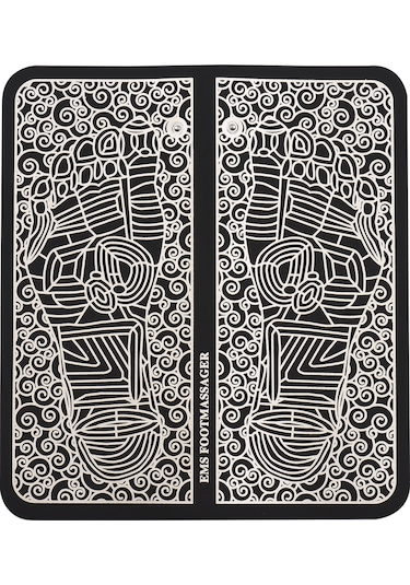 Skycity Usb Şarjlı Ayak Refleksoloji Masaj Cihazı - Ems Teknolojisi, 6 Mod, 9 Şiddet Seviyesi, Dijital Ekran, 300mah Pil Siyah