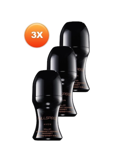 Avon Full Speed Erkek Roll-On 50 ML x 3