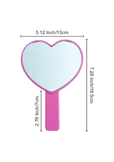 Suntek Sevimli Şeklinde Ayna Güzellik Tek Taraflı Mor