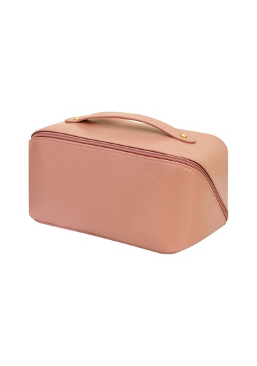 Reedark Büyük Kapasiteli Pu Deri Kozmetik Çantası - Pratik Ve Dayanıklı