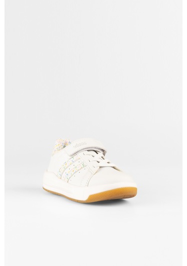 Vicco Pukky Işıklı Kız Okul Öncesi Beyaz Sneaker Beyaz