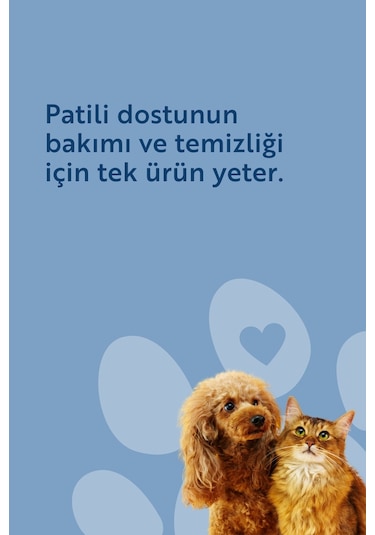 Patiguard Pet Hijyen Mendili Nano Gümüş Evcil Hayvan Pet 10 Adet
