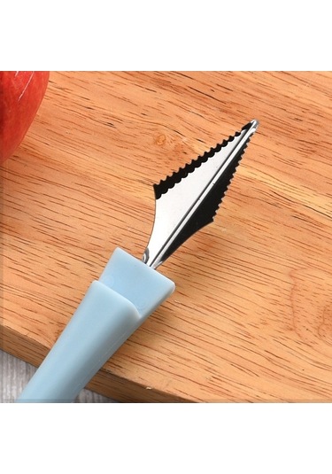 Besthome1 Ev Kullanımı Pratik Paslanmaz Çelik Meyve Kesici Seti: 3'lü, Yeşil Kutu, Mutfak Aleti, Toptan Alım Diğer