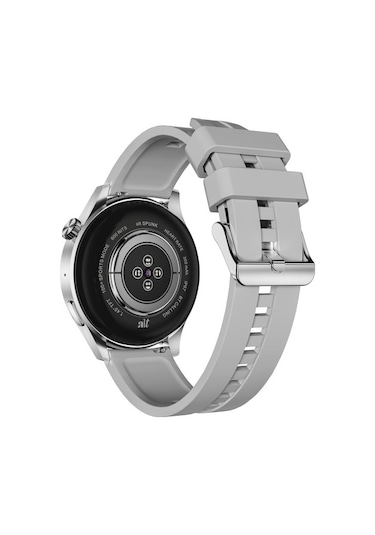 Thull Tw1-03 Gri Kasa Akıllı Saat + Bej Slıkon Kordon