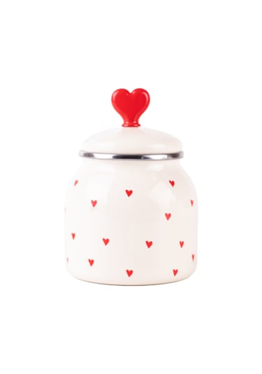 Cupid Emaye Baharatlık/kavanoz Krem