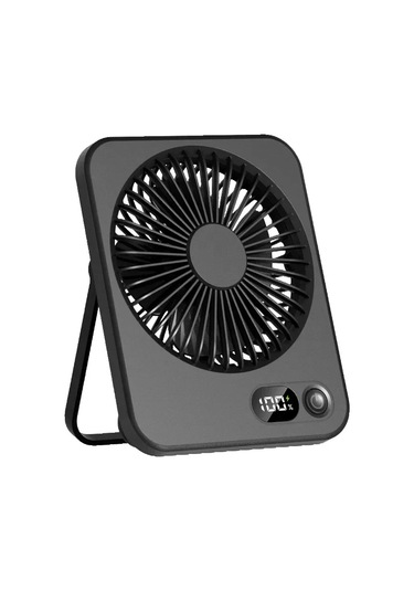 Taşınabilir Masa Fanı Usb Şarj Edilebilir 180 Güç Göstergeli