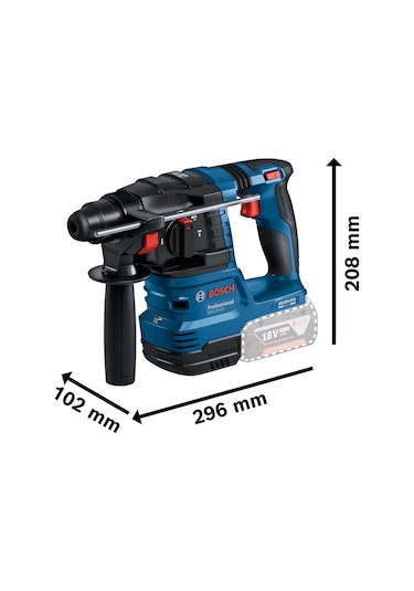 Bosch 18V Akülü Set GSR+GWS+GBH 3x 4.0Ah Akü + Şarj Aleti - 0615A5007L