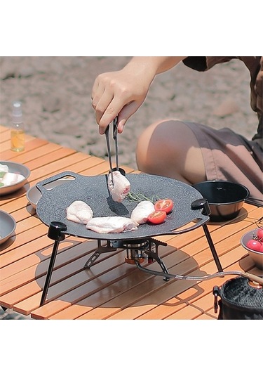 Ulzyvf Tripod Siyah Izgara Çıkarılabilir Dikey Barbekü Braketi Siyah