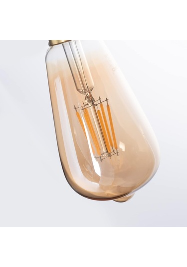 E27 Vintage Ampul, Dekoratif Led Edison Ampul, Sıcak Beyaz Kehribar Cam 2700k, Kısılamaz, Kafe İçin E27 Led Ampul Diğer