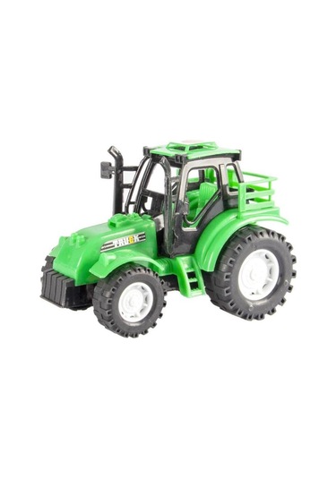 Kayyum Oyuncak Hayvan Taşıyan Plastik Traktör Seti 729-6