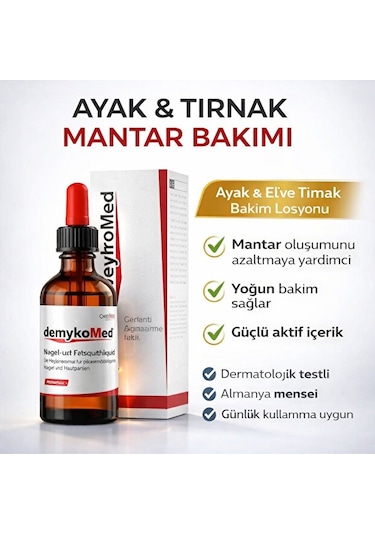 Demykomed El Ayak Ve Tırnak Serumu 50 ML