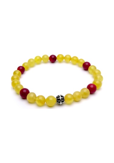 Tesbih Rüyası Mercan Taşlı Damla Kehribar Bileklik Çok Renkli