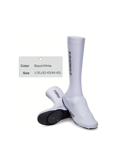 Willowhaven Black, 42-43 Cm Kıngbıke Su Geçirmez Bisiklet Ayakkabı Kılıfı Reflektif Gece Güvenlik Tasarımı Altın