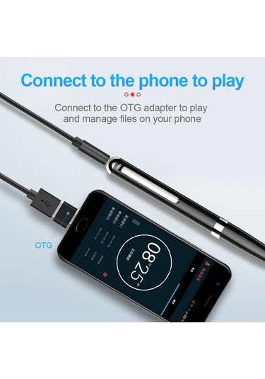 Samdoo "8gb Akıllı Ses Kaydedici: Ders, Toplantı Ve Müzik İçin Hd Kayıt Cihazı"