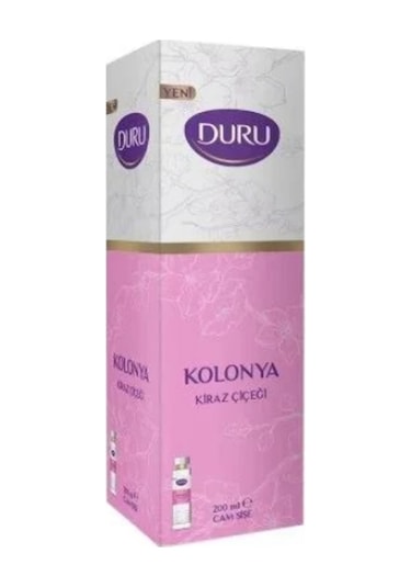 Duru Kiraz Çiçeği Kolonya Cam Şişe 200 Ml